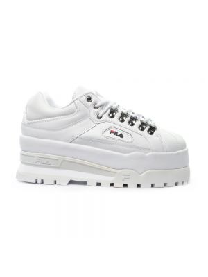 Sneakers con zeppa Fila bianco