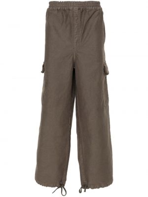 Pantaloni cargo di cotone Etudes marrone