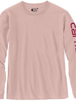 Рубашка с длинным рукавом Carhartt розовая