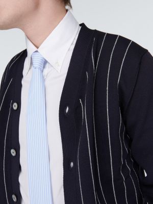 Pruhovaná bavlnená kravata Comme Des Garã§ons Shirt
