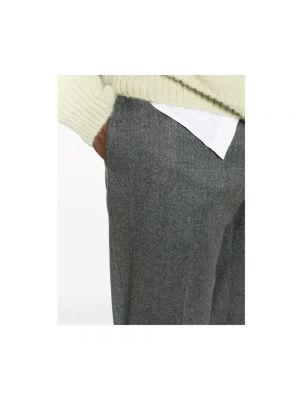 Pantalones de lana Canali gris
