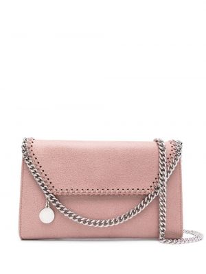 Чанта през рамо Stella Mccartney розово