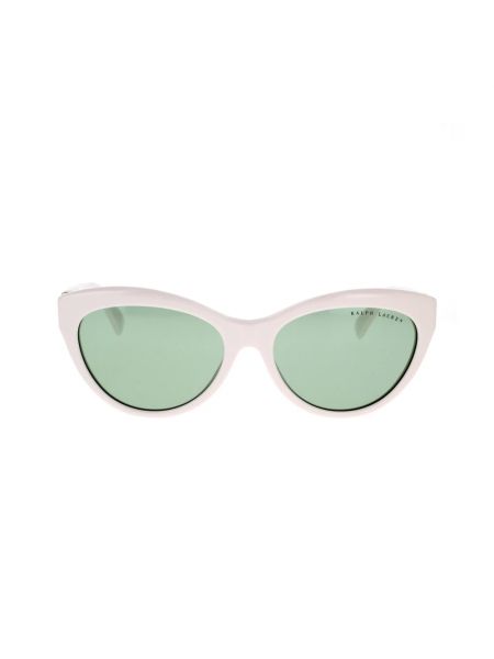 Okulary przeciwsłoneczne Ralph Lauren białe