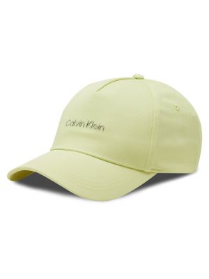 Cappello con visiera Calvin Klein giallo