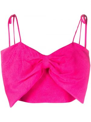 Bue crop top Msgm rosa