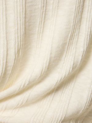 Chemise en tricot Commas blanc