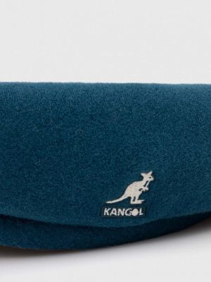 Vlněný baret Kangol zelený