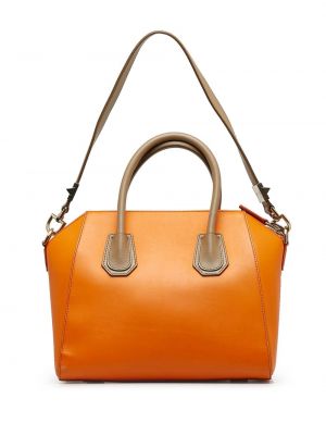 Shopper rankinė Givenchy Pre-owned oranžinė