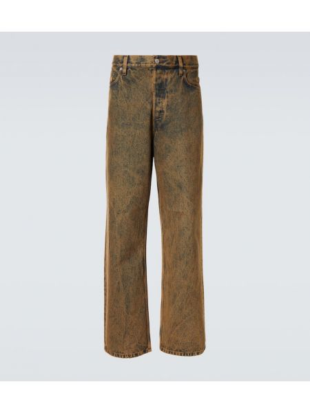 Straight jeans Dries Van Noten beige