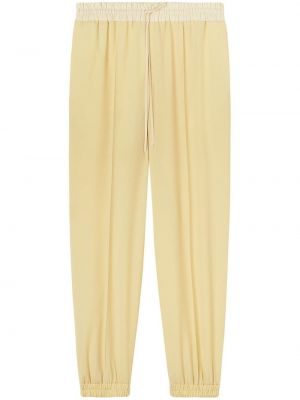 Pantaloni Jil Sander giallo
