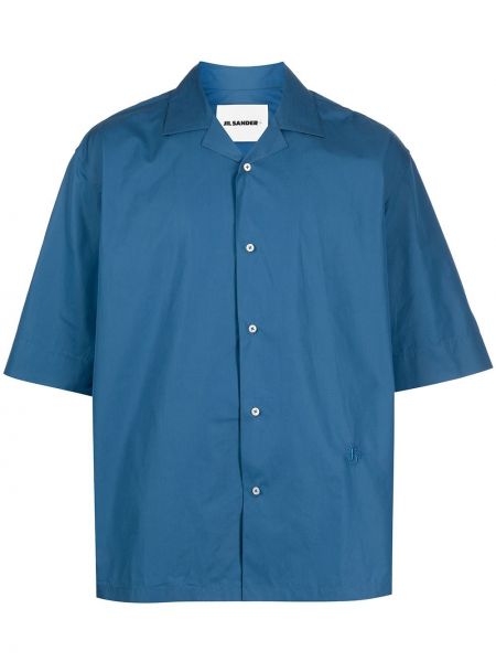 Camisa manga corta Jil Sander azul