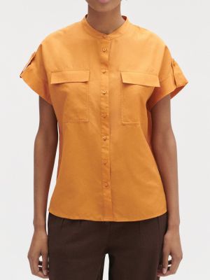 Рубашка Caroll оранжевая