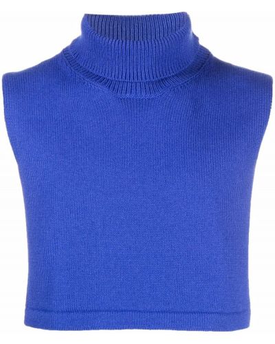 Bufanda de cuello vuelto Jil Sander azul