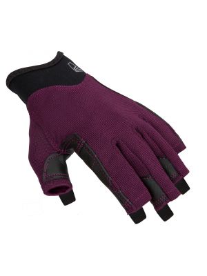 Перчатки без пальцев для взрослых Decathlon Tribord фиолетовый
