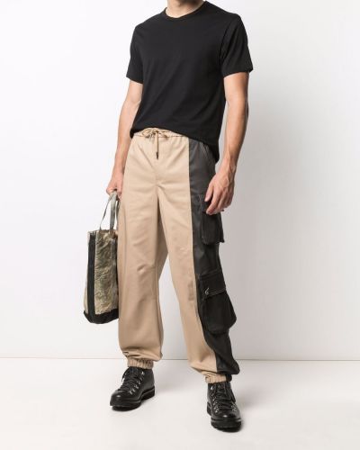 Pantalon cargo avec poches Feng Chen Wang
