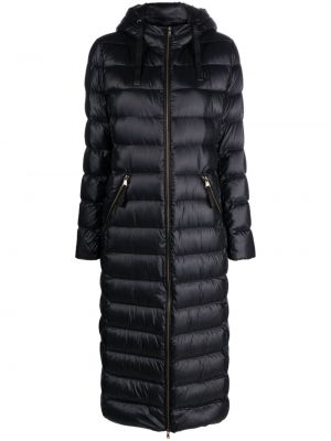 Kabát s kapucňou Lauren Ralph Lauren čierna
