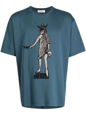T-shirt aus baumwoll mit print Undercover
