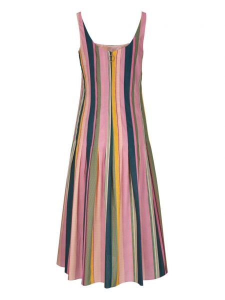Bavlněné midi šaty Akris Punto fialové