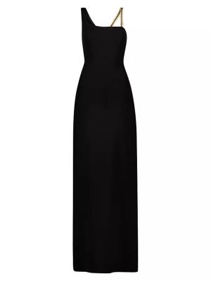 Длинное платье Bcbgmaxazria черное