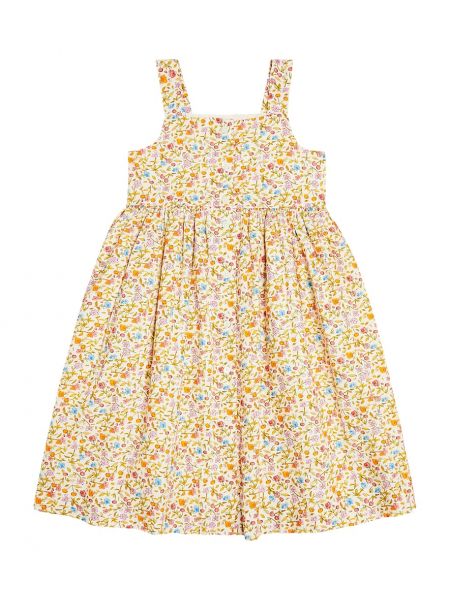 Floral bomull dress for jenter Bonpoint