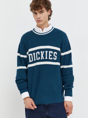 Pamučni pulover Dickies plava
