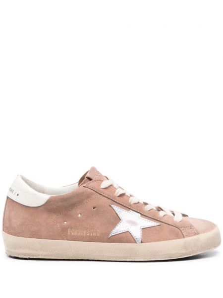 Baskets en suède à motif étoile Golden Goose