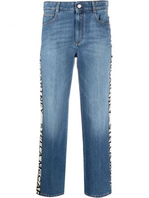 Stripete stretch jeans Stella Mccartney blå