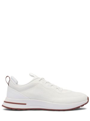 Sneakers από διχτυωτό Loro Piana λευκό