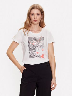 T-shirt Fransa bianco