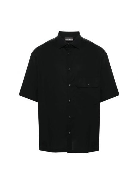 Koszula Emporio Armani czarna