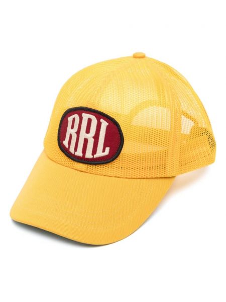 Мрежеста шапка с козирки Ralph Lauren жълто