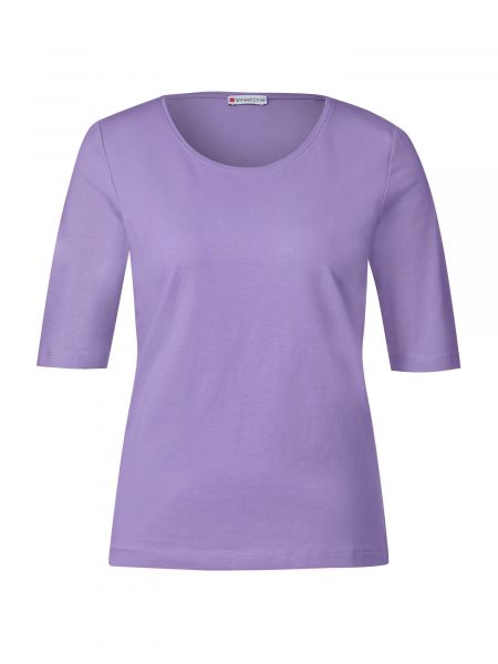 Marškinėliai Street One violetinė