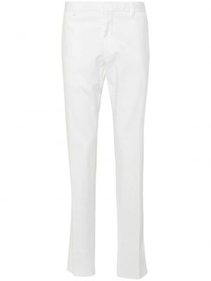Pantalon chino taille basse en coton Zegna blanc