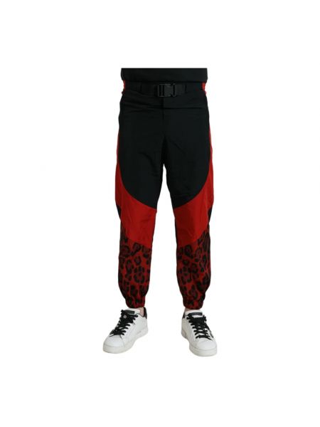 Spodnie sportowe w panterkę Dolce And Gabbana