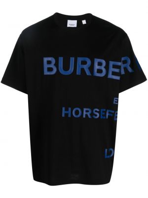 Oversize тениска с принт Burberry