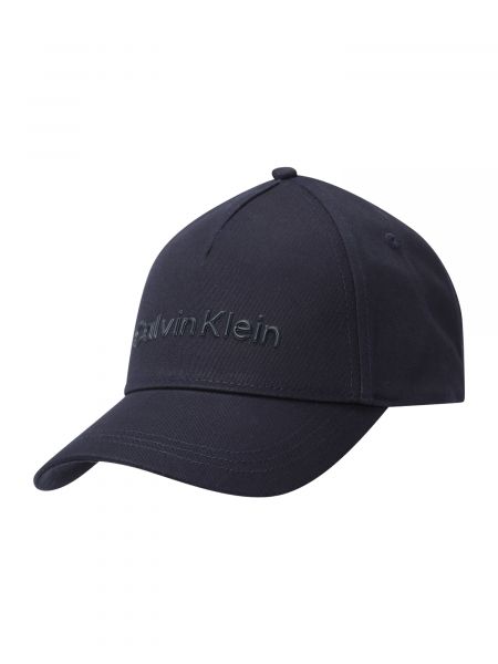 Kepurė Calvin Klein mėlyna