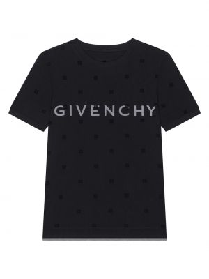 Футболка из тюля Givenchy черная