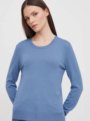 Sweter Sisley niebieski