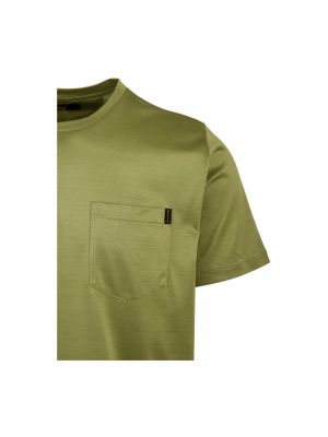 Koszulka bawełniana Moorer zielona