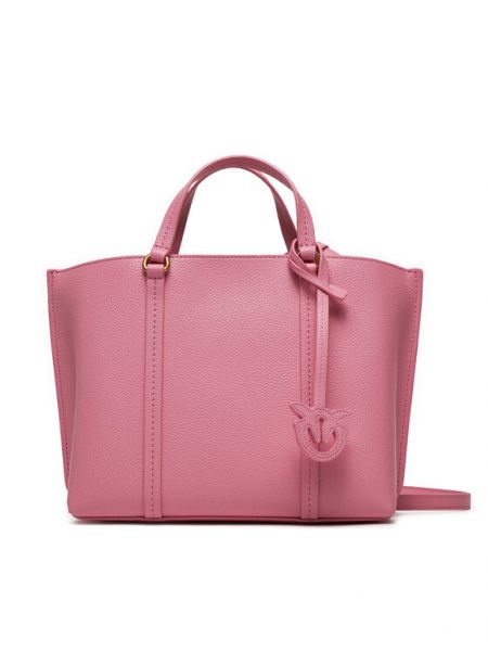Klasická shopper kabelka Pinko růžová