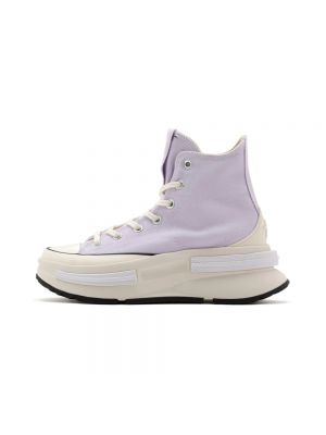 Sneakersy w gwiazdy Converse fioletowe