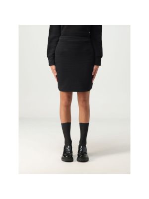 Mini sukně Emporio Armani černé
