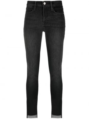 Skinny džíny Frame černé