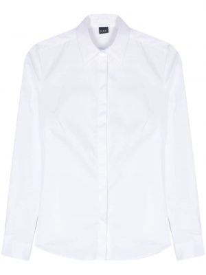 Přiléhavá košile Fay bílá