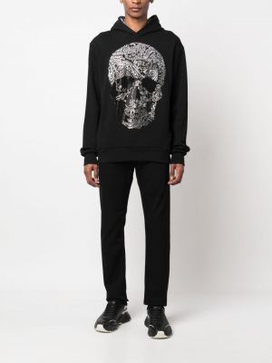 Džemperis su gobtuvu Philipp Plein juoda