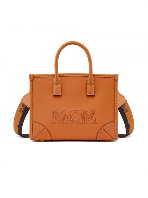 Кожаная сумка Mcm