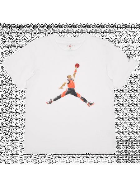 T-shirt Jordan bianco