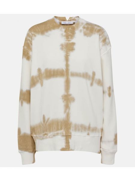 Bomull sweatshirt Proenza Schouler vit