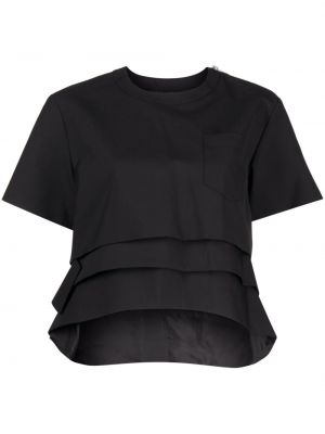 Marškinėliai Sacai juoda