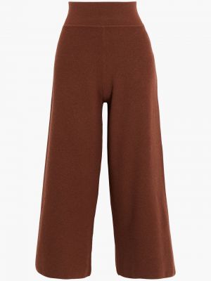 Широкие брюки Veronica Beard, коричневые